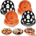Sawysine 50 Pcs 16 oz Halloween Disposable Paper Bowls Bulk