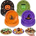 Sawysine 50 Pcs 16 oz Halloween Disposable Paper Bowls Bulk
