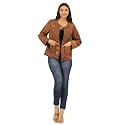 SAY Women39s Cotton Regular Fit Quilted Jacket