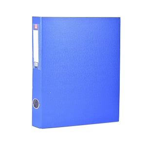 saya one side pvc paperboard 25mm 2-d ring binder pack of 7 size  a4