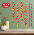 Sazavat store 4Pcs_Lotus_Hanging Toran