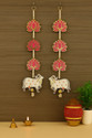 Sazavat store Cow Lotus Hanging Set | Ethnic Festival & Pooja Room Decoration Toran