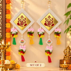 sazavat store ganesh ji hanging  traditional decorative wall  door hanging toran