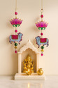 Sazavat store Lotus Hangings for Decoration, Wall Hangings for Temple Decor Toran