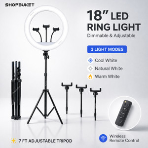 SB 18 Inch Ring Light 7 Ft