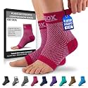 SB SOX Compression Socks for Plantar Fasciitis Relief (Pink, Medium)
