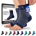 SB SOX Compression Socks for Plantar Fasciitis Relief (Navy, XL)