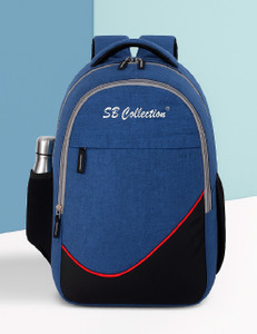 sbcollection stylish 5 zipper compartment for daily use tough quality splash and dust proof 32 l laptop backpack