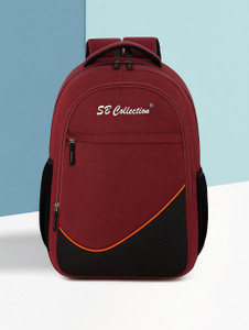 sbcollection stylish 5 zipper compartment for daily use tough quality splash and dust proof 32 l laptop backpack