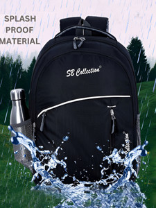 sbcollection stylish 5 zipper compartment for daily use tough quality splash and dust proof 32 l laptop backpack