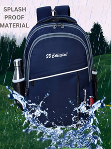 sbcollection stylish 5 zipper compartment for daily use tough quality splash and dust proof 32 l laptop backpack