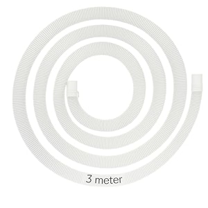 sbd 3 meter universal top loadsemi amp fully automatic washing machine outlet drain waste pipe white amp grey white 3 mtr