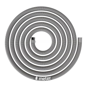 sbd 5 meter universal top loadsemi amp fully automatic washing machine outlet drain waste pipe grey 5 mtr