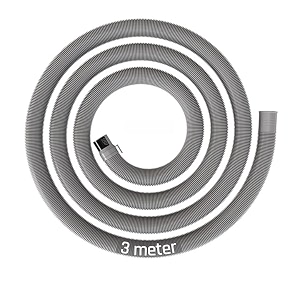 sbd 3 meter universal top loadsemi amp fully automatic washing machine outlet drain waste pipe grey 3 mtr