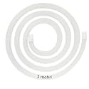 SBD 3 Meter Universal Top load/Semi &amp; Fully Automatic Washing Machine Outlet Drain Waste Pipe (White &amp; Grey) (White, 3 Mtr)