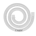 SBD 2 Meter Universal Top load/Semi &amp; Fully Automatic Washing Machine Outlet Drain Waste Pipe (White &amp; Grey) (White, 2 mtr)