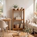 SBF Furniture 3 Tier Wooden Bookshelf Engineered