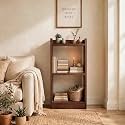 SBF Furniture 3 Tier Wooden Bookshelf Engineered