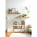 SBF Furniture Wooden Bookcase for Home Office
