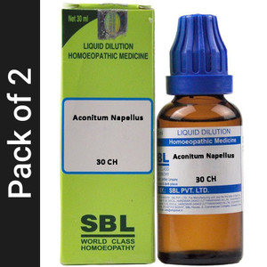 sbl aconitum napellus 30 ch dilution