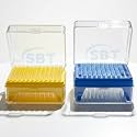 SBT Clear & Sure Micro Pipette Tips Stand/Rack For Laboratory 1000ul, 200ul, (Pack of 2) 96 Hole
