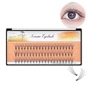 Scala 10 Root 60pcs Black Handmade False Eyelashes Natural Long Individual Eyelashes Extension Fake Lashes Makeup Beauty Cosmetic (8mm)