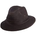 Scala Men's Weathered Cotton Safari Hat