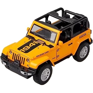 scale exclusive alloy metal pull back die-cast car model with sound light mini auto toy for kids metal model toy car with sound and light 132 scale rubicon 1941 jeep-yellow