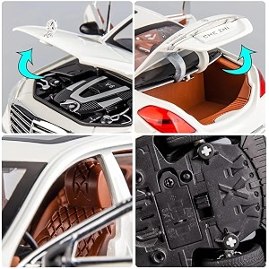 scale exclusive alloy metal pull back die-cast car model with sound light mini auto toy for kids metal model toy car with sound and light 124 scale marce-des benz e300l-black