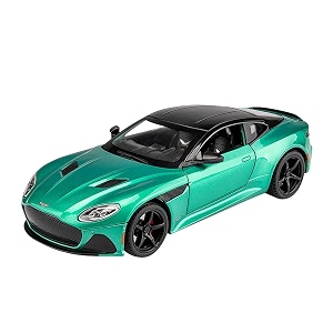 scale exclusive alloy metal pull back die-cast car model with sound light mini auto toy for kids metal model toy car with sound and light 122 scale- aston martin -green