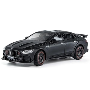 scale exclusive alloy metal pull back die-cast car model with sound light mini auto toy for kids metal model toy car with sound and light 124 scale 900 amg-black
