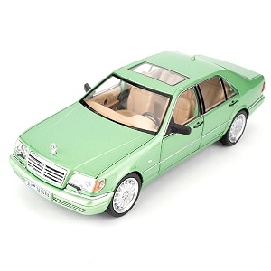 scale exclusive alloy metal pull back die-cast car model with sound light mini auto toy for kids metal model toy car with sound and light 124 scale m-benz w140 320sel-green