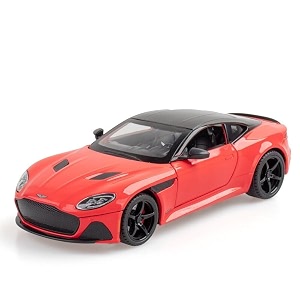scale exclusive alloy metal pull back die-cast car model with sound light mini auto toy for kids metal model toy car with sound and light 122 scale- aston martin -red