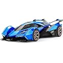 Scale Exclusive Alloy Metal Pull Back Die-cast Car Model with Sound Light Mini Auto Toy for Kids Metal Model Toy Car with Sound and Light (1:22 Scale Lamborghini RANBO V12GT-BLUE)