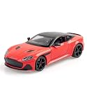 Scale Exclusive Alloy Metal Pull Back Die-cast Car Model with Sound Light Mini Auto Toy for Kids Metal Model Toy Car with Sound and Light (1.22 Scale- Aston Martin -RED)
