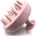 JustLatest Scalp Massage, Solar Powered Scalp Massager (Marble Pink), Head Massager, Hair Massager For Hair Growth