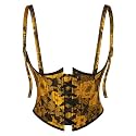 Scarlet Darkness Corset Belt for Women Floral Renaissance Underbust Corset
