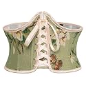 Scarlet Darkness Corset Belt for Women Renaissance Lace up Floral Corsets