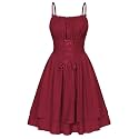 Scarlet Darkness Corset Mini Sundress Chiffon Homecoming Dress for Women