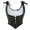 Scarlet Darkness Corset Tops for Women Renaissance Underbust Corsets
