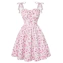Scarlet Darkness Floral Mini Dress for Women