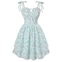 Scarlet Darkness Floral Mini Dress for Women