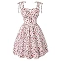 Scarlet Darkness Floral Mini Dress for Women