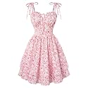 Scarlet Darkness Floral Mini Dress for Women
