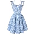 Scarlet Darkness Floral Mini Dress for Women