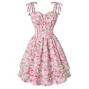 Scarlet Darkness Floral Mini Dress for Women