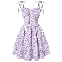 Scarlet Darkness Floral Mini Dress for Women