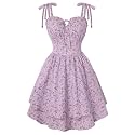 Scarlet Darkness Floral Mini Dress for Women