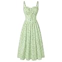 Scarlet Darkness Women 2026 Floral Corset Dress Summer Milkmaid Sundress