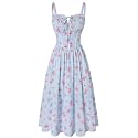 Scarlet Darkness Women 2026 Floral Corset Dress Summer Milkmaid Sundress